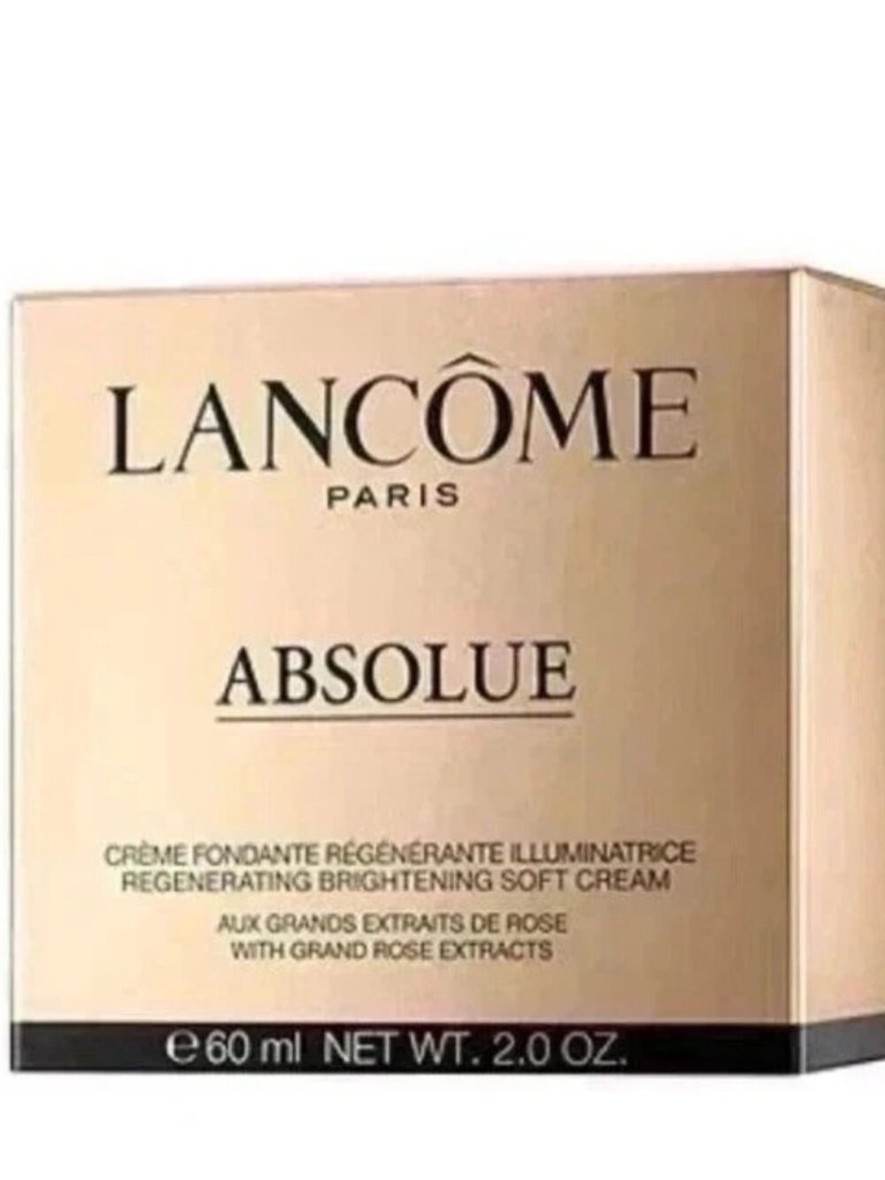 Lancome Absolue Creme Fondante Soft Cream Grand Rose Extracts 2.0oz/60 ml Sealed